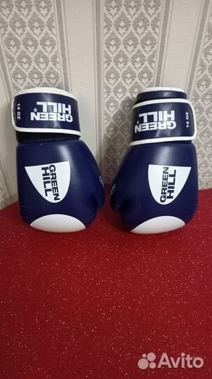 Боксерские перчатки Green Hill 14 oz