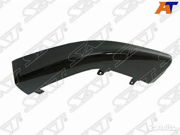 Спойлер бампера mitsubishi lancer X 07-15 RH ST-MB