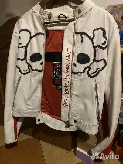 Мото куртка Icon (кожа), оригинал