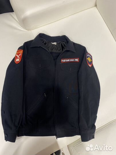 Рубашка 2 шт и китель кадетские полицейские 42