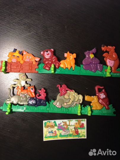 Серия киндеров сборка Ноев Ковчег,забор