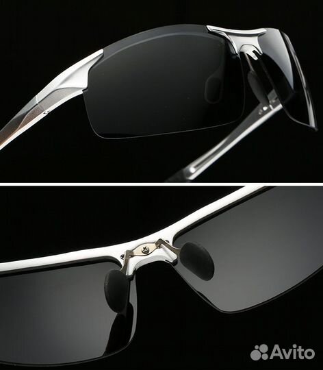 Очки. Поляризованные стёкла. Магниевая оправа