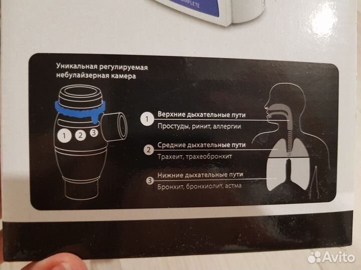 Ингалятор (небулайзер) Omron Complete NE-C300