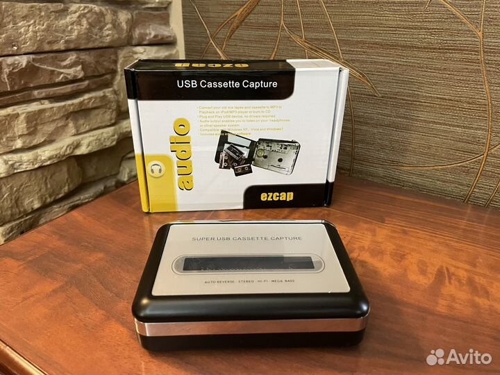 Аудиоплеер кассетный с функцией оцифррвки