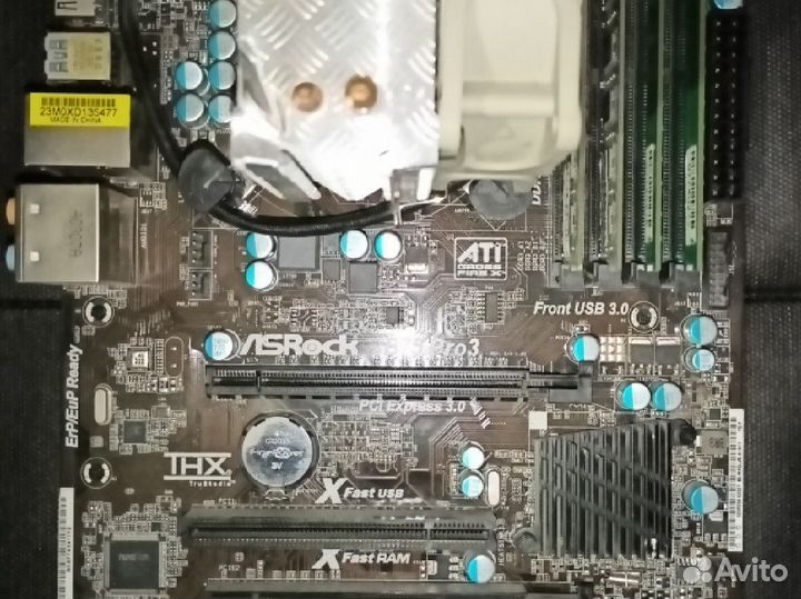 Материнская плата 1155, i5 3570, 8gb DDR3 1600