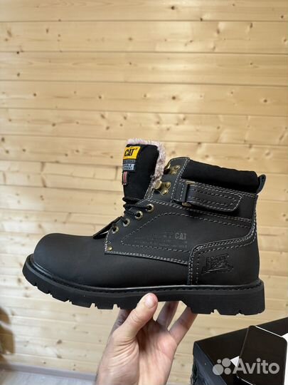 Ботинки CAT мужские на меху