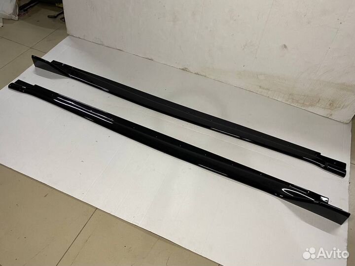 BMW F15 Лезвия на пороги Paradigm Парадигм