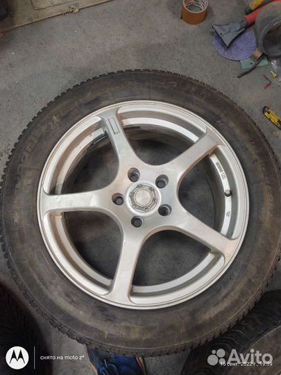 Колеса r17 axiac, резина BFGoodrich зима