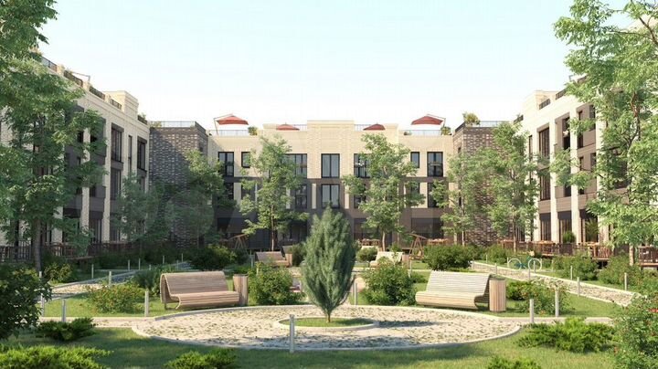 1-к. квартира, 43,9 м², 2/3 эт.