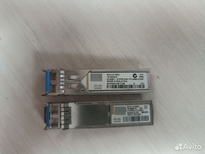 SFP модуль cisco и gigabit