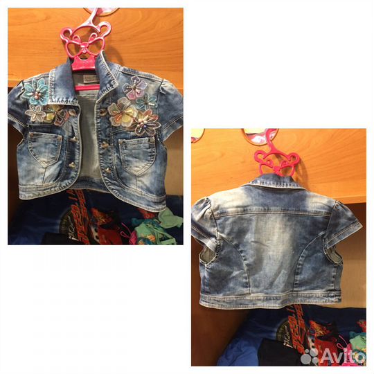Джинсовка для девочки