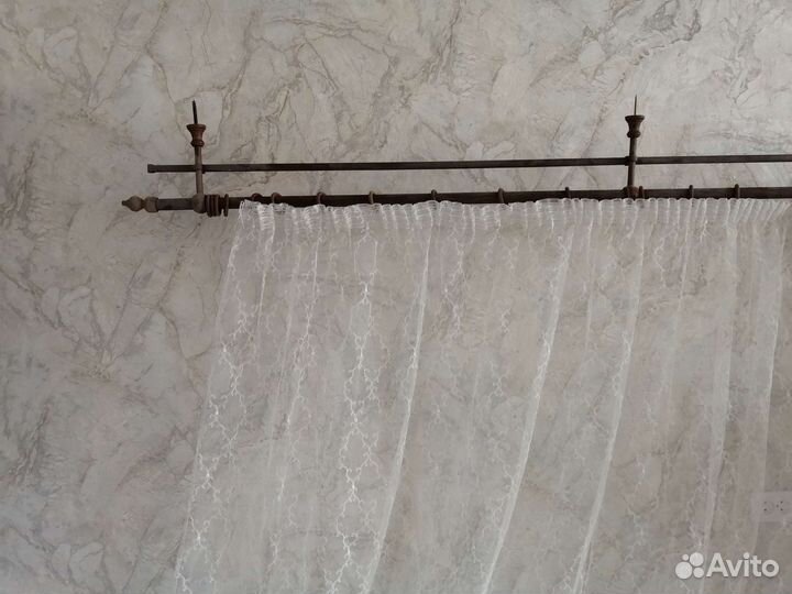 Карнизы для штор двухрядный