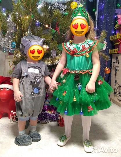 Новогодние костюм 