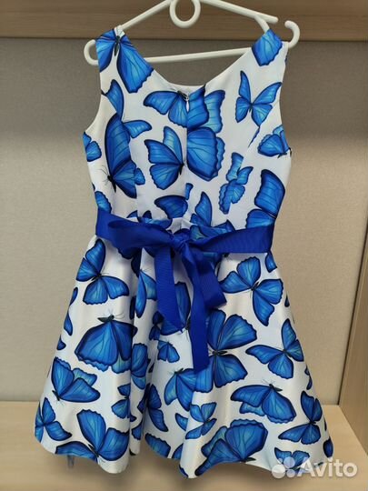 Нарядное платье для девочки р.128