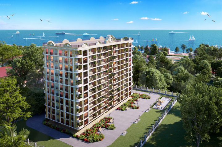 Своб. планировка, 44,7 м², 6/14 эт.