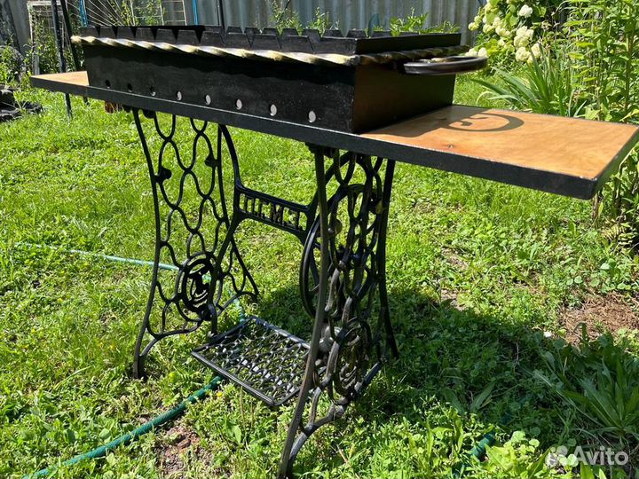 Мангал на станине