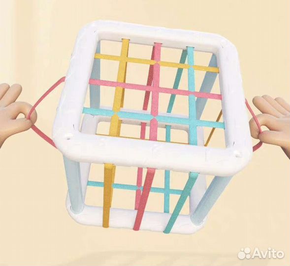 Новая развивающая игрушка сенсорный куб сортер