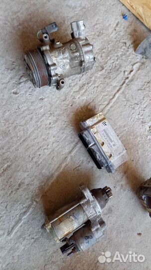 Компрессор кондиционера volkswagen polo поло
