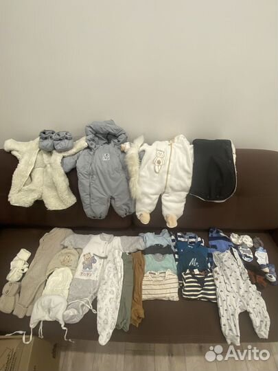 Одежда для новорожденных 62-68