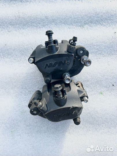 Kawasaki ER6F 2022 передние суппорта