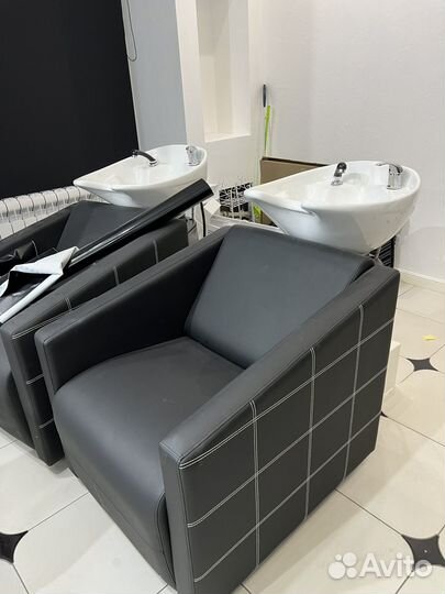 Мойка парикмахерская с раковиной