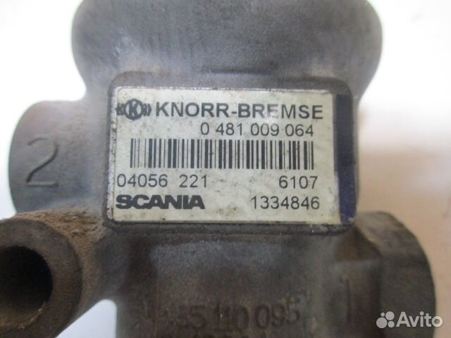 Клапан ограничительный Scania 4 series