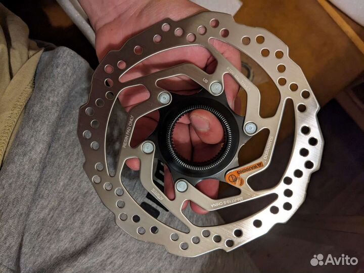 Диск тормозной Shimano SM-RT10-S 160 мм