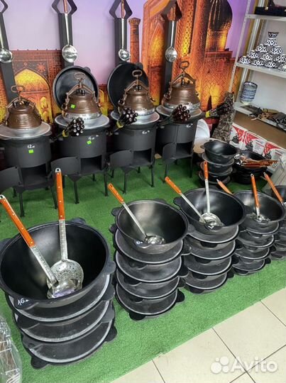 Казан чугунный от 4,5литров до 22литров