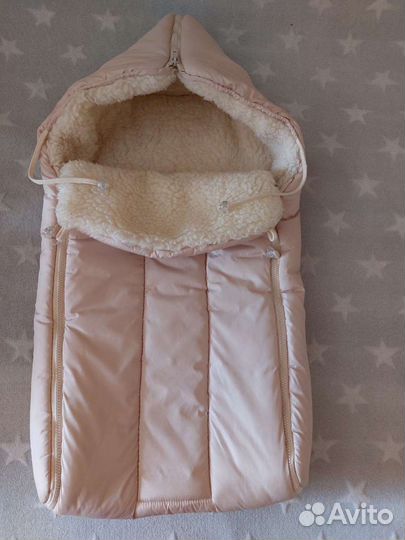 Зимний конверт в коляску
