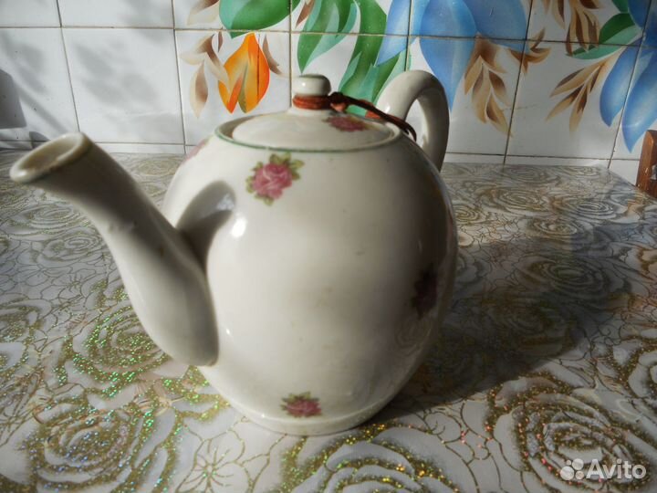Чайник заварочный фарфоровый СССР