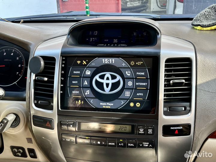 Toyota Prado 120 шгу Android