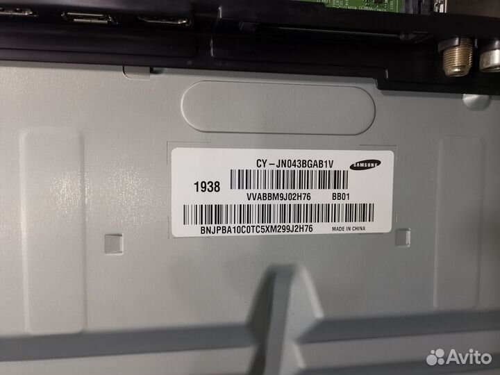 Телевизор Samsung UE43N5000 (Разбор)(По запчастям)