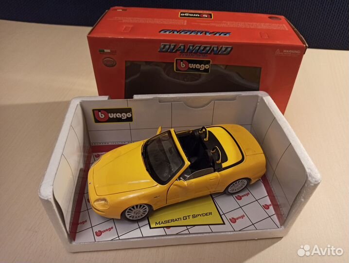 Bburago Maserati GT Spyder 1/18