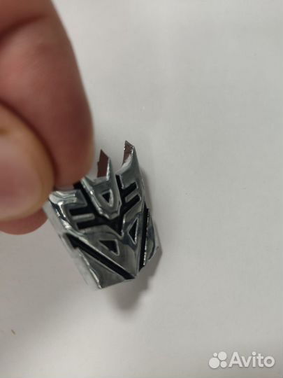 Эмблема Шильдик Десептикон 3 см