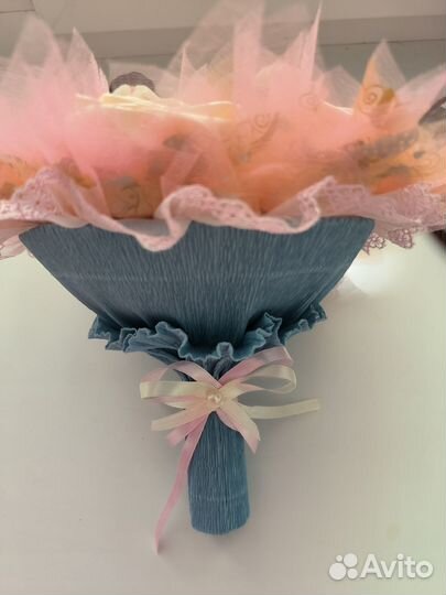 Букет подарочный на свадьбу. Ручная работа