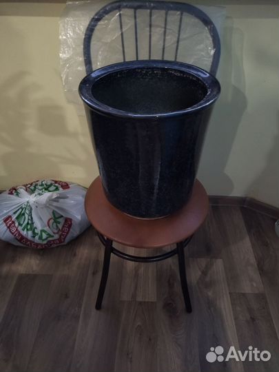 Горшок для цветов керамика большой