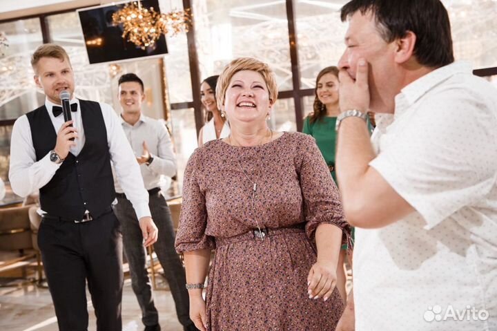 Ведущий на свадьбу + диджей (тамада )