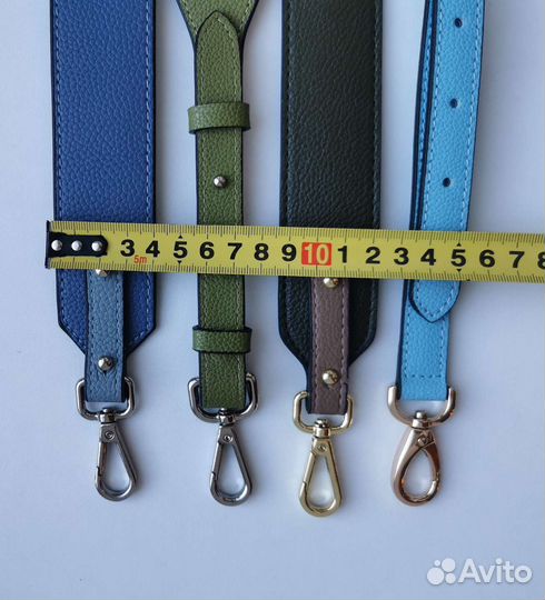 Кожаный ремень для сумки