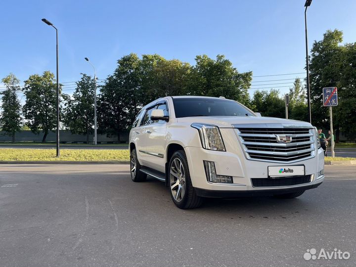 Cadillac Escalade AT, 2016, 136 000 км