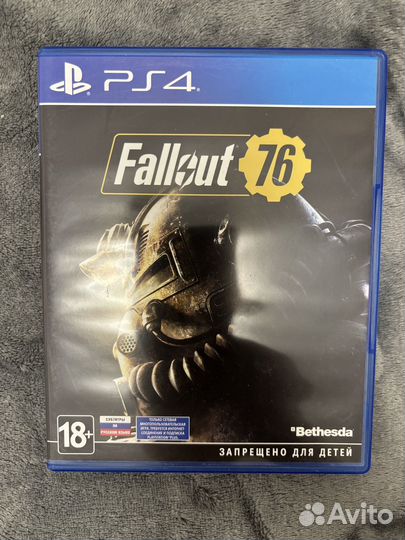 Fallout 76 ps4 диск