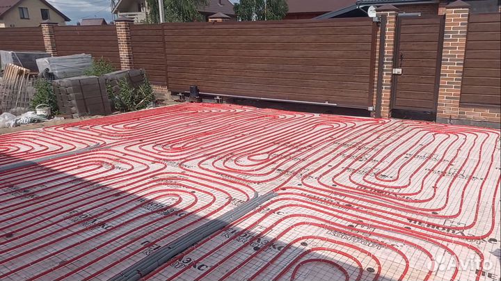 Водяной «Теплый пол» Монтаж под ключ