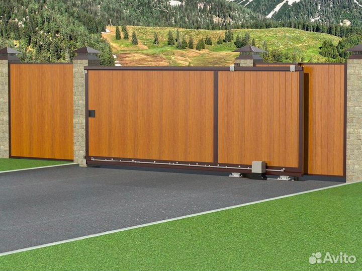 Откатные ворота