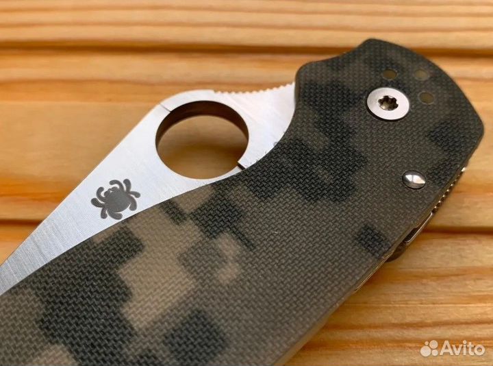 Складной нож Spyderco Camo G-10 Handle