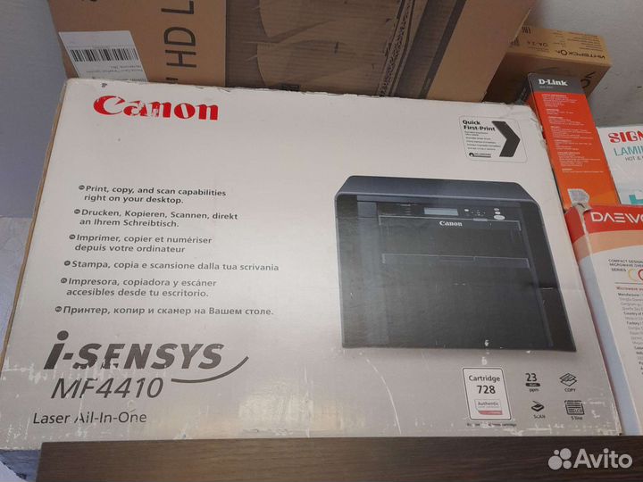 Принтер мфу Canon mf4410