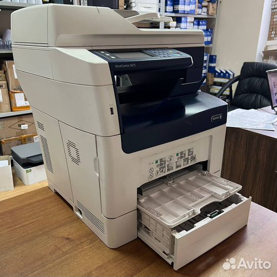 Мфу лазерный Xerox WC 3615 DN, A4, лазерный, Б/У