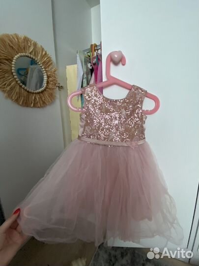Платье для девочки 92