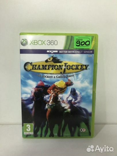 Диск Champion Jockey для xbox 360