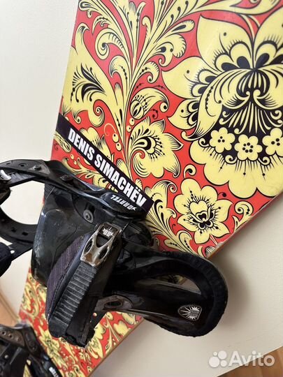 Сноуборд и Крепление для сноуборда denis simachev