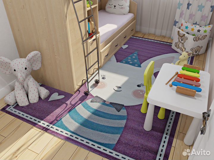 Ковер в детскую комнату