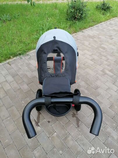 Детский велосипед с родительской ручкой